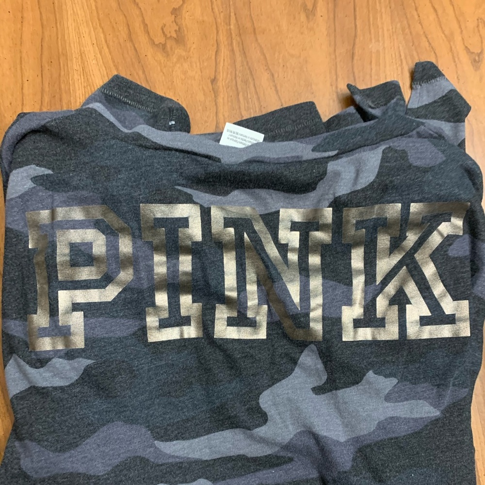 Pink Long sleeve Camo